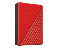 WD My Passport 4TB USB 3.2 Gen. 1 Czerwony - 530409 - zdjęcie 3